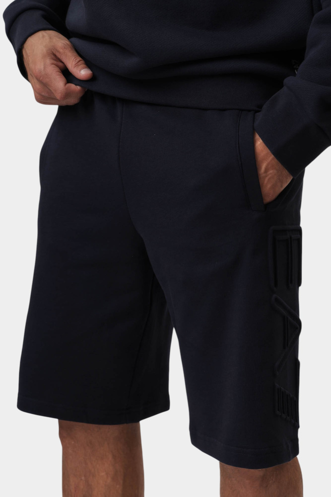 7M000153_AF10432 Шорты трикотажные EA7 Голубой