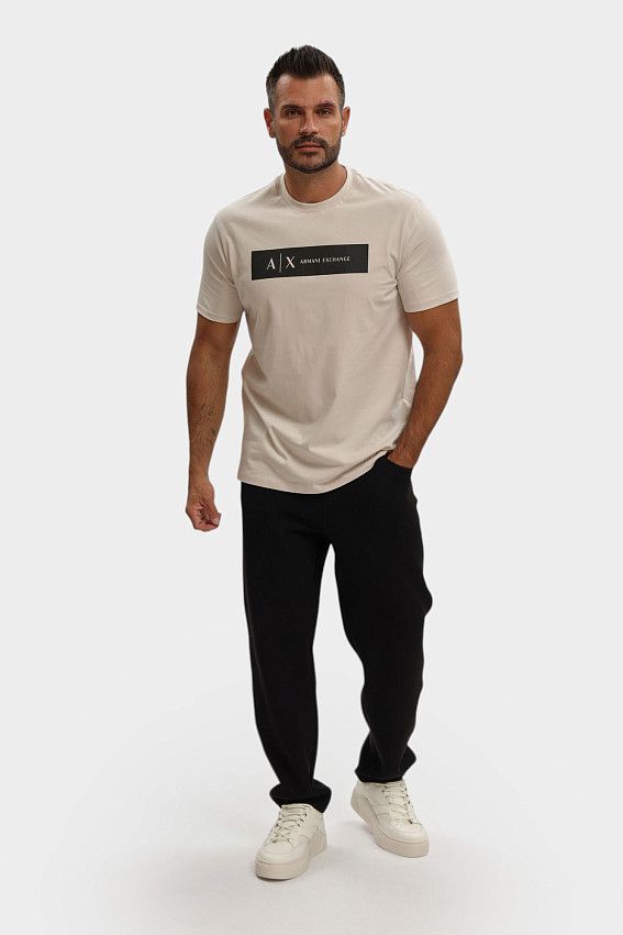 Футболка Armani Exchange Бежевый