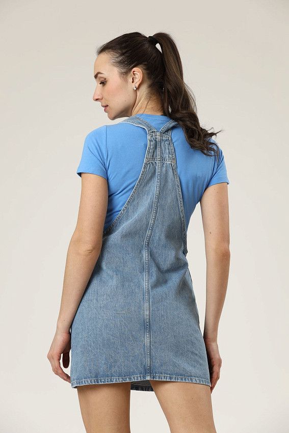 Платье джинсовое Pepe Jeans Голубой