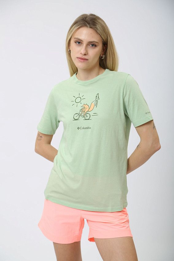 Футболка Columbia Зеленый