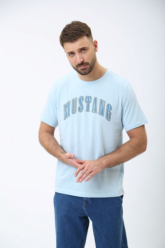 Футболка Mustang Голубой