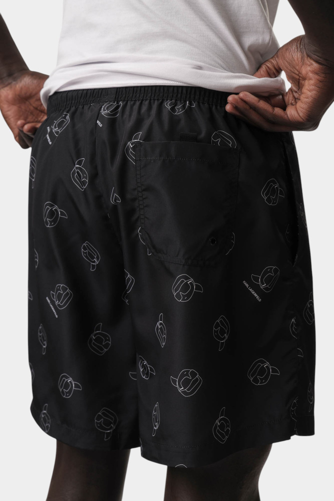 A1M46060 Шорты плавательные Karl Lagerfeld Черный