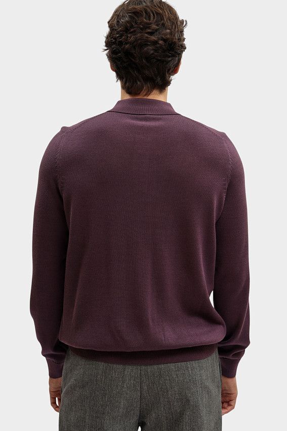 Поло Strellson Фиолетовый