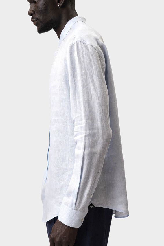 Рубашка Emporio Armani Голубой