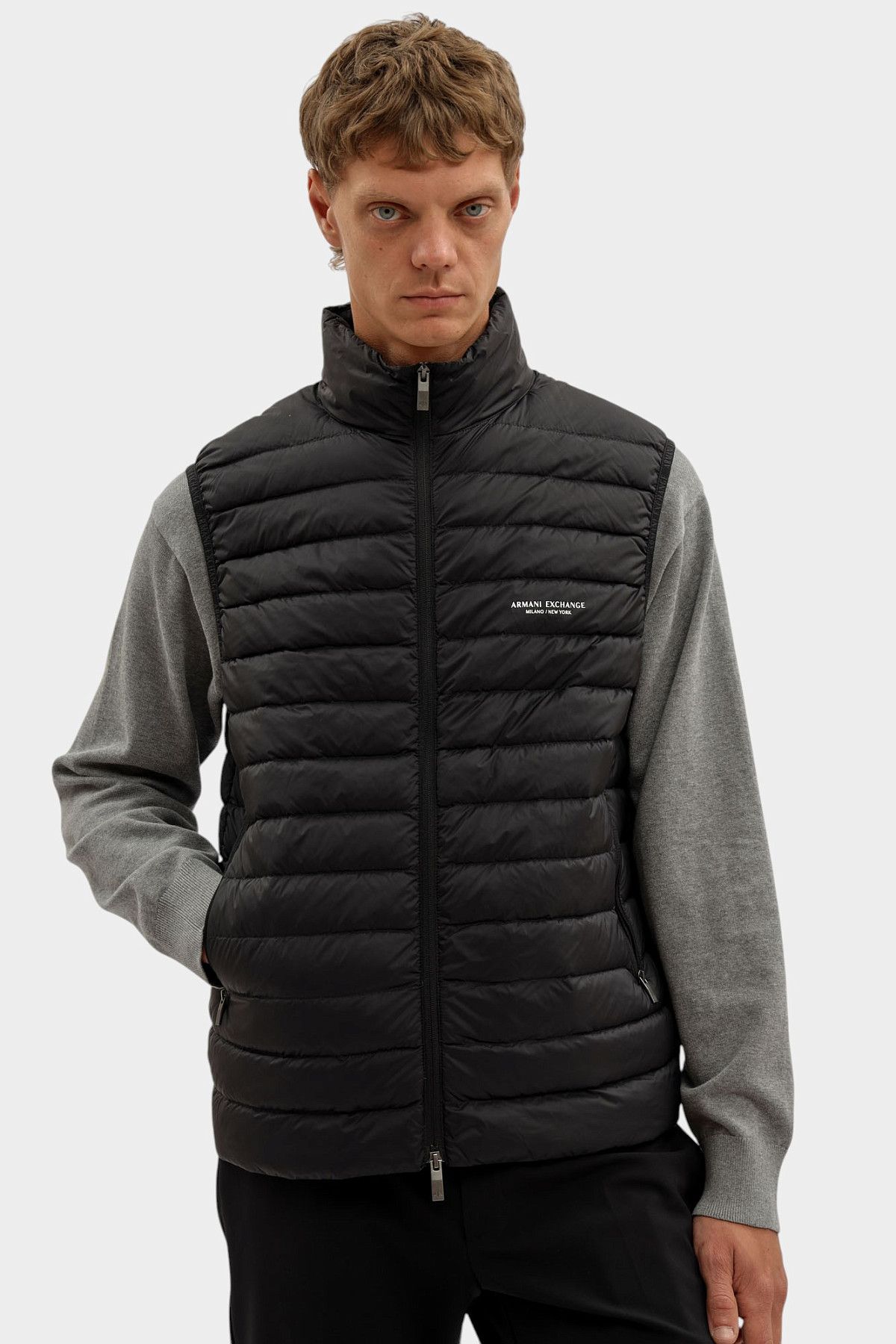 Жилет утепленный Armani Exchange Черный