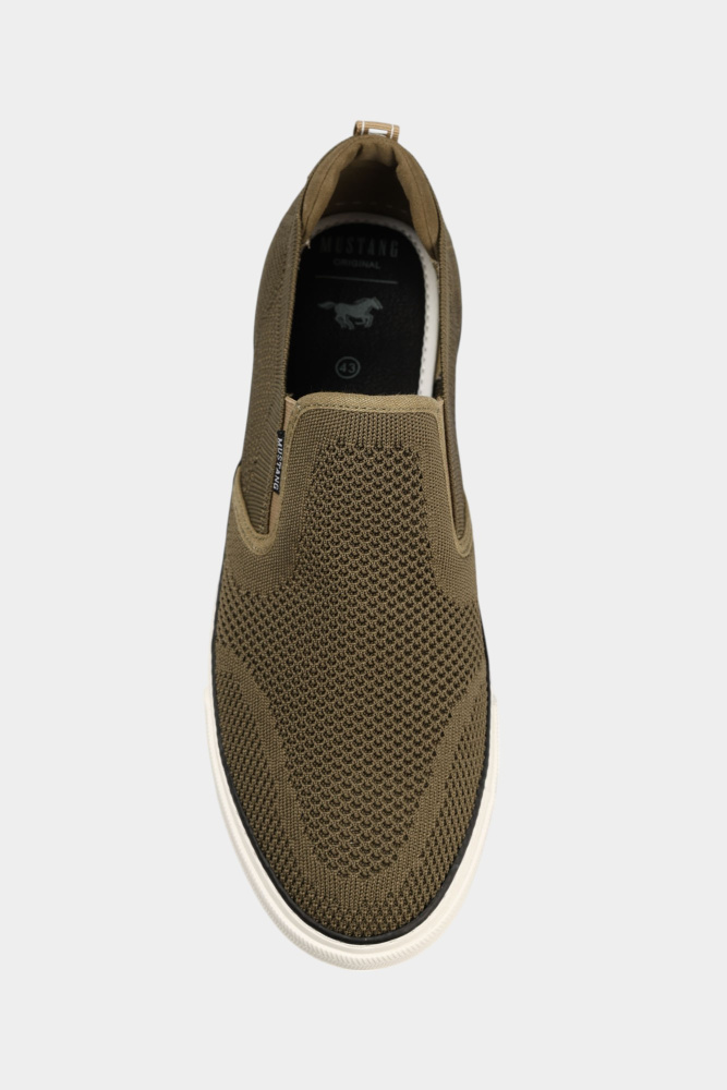 4198-401 Слипоны Mustang Зеленый