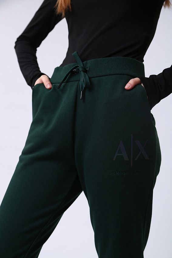 Брюки спортивные Armani Exchange Зеленый