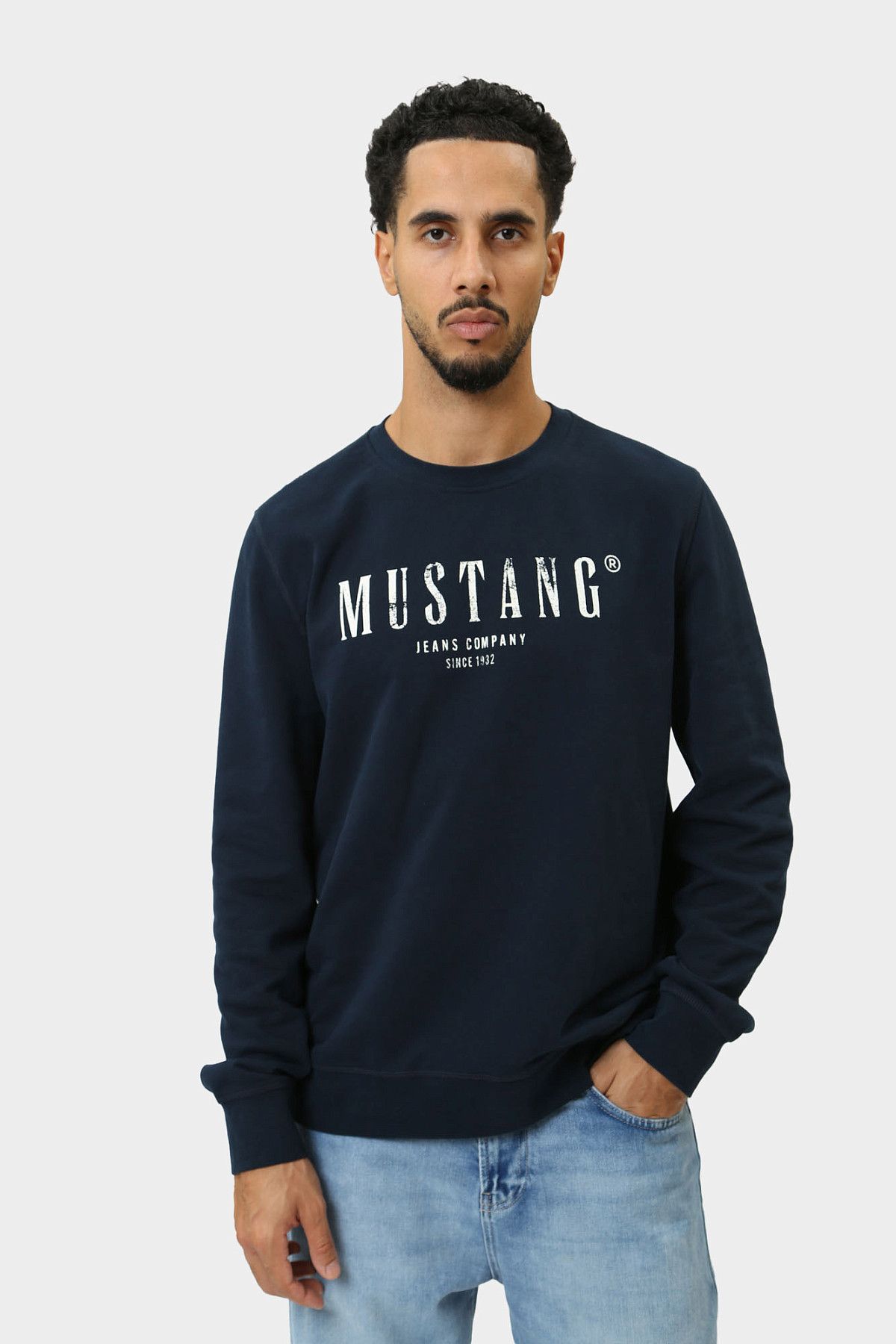 Свитшот Mustang Синий