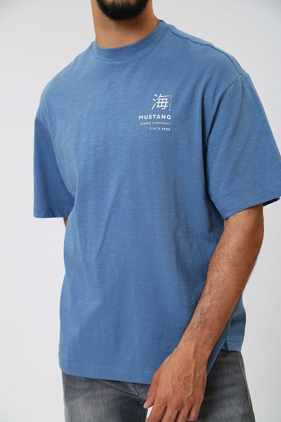 Футболка Mustang Синий