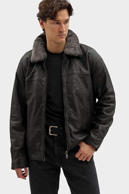 Куртка кожаная Mustang