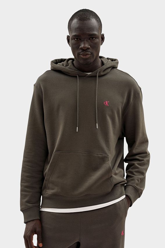 Худи Calvin Klein Jeans Зеленый