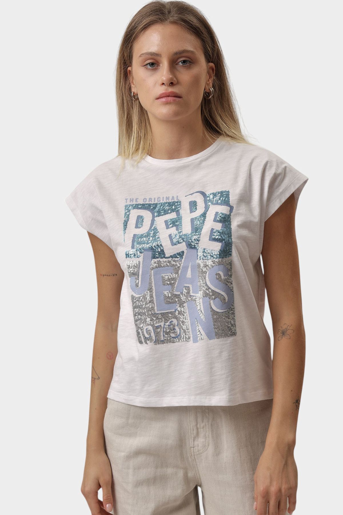 Футболка Pepe Jeans Белый