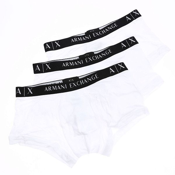 Комплект трусов 3 шт. Armani Exchange Белый
