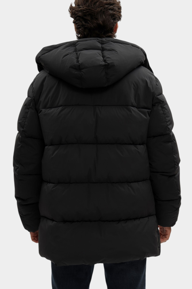 F008M000013N-MO805N12-08YT Пальто пуховое Trussardi Черный