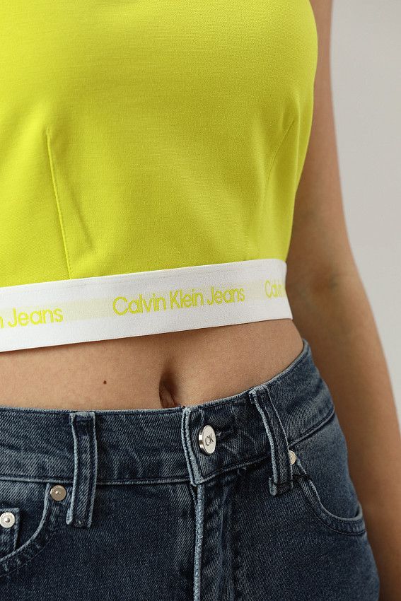 Топ Calvin Klein Jeans Желтый