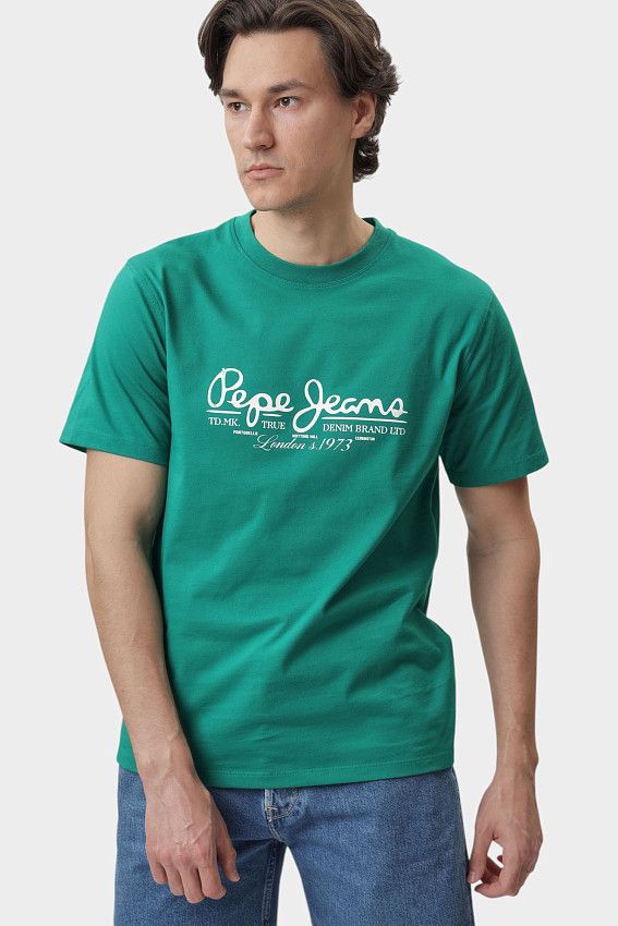 Футболка Pepe Jeans Зеленый