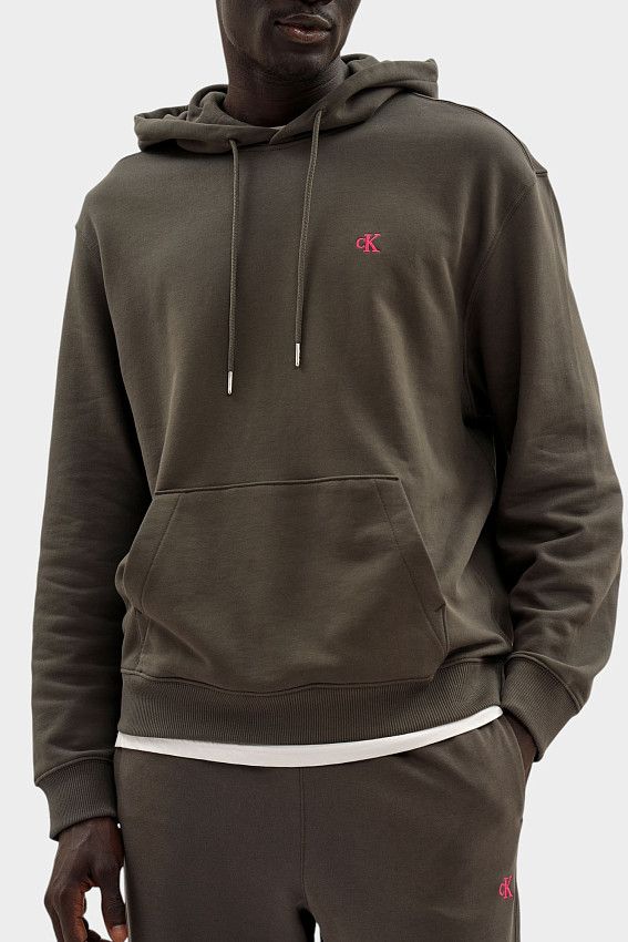 Худи Calvin Klein Jeans Зеленый