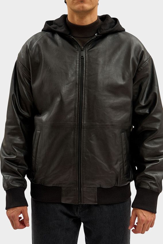 Куртка кожаная Mustang Черный