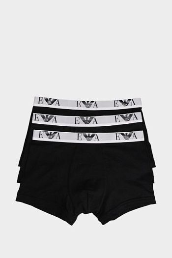 Трусы 3 шт из хлопка Emporio Armani