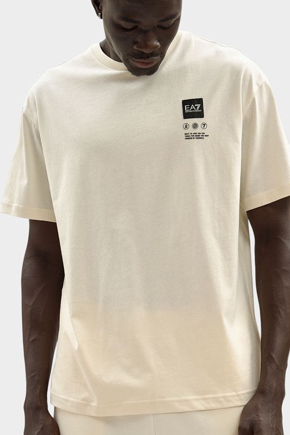Футболка EA7 Бежевый