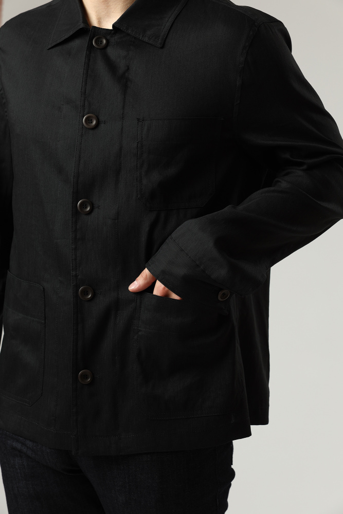 30032095_10013342 Рубашка-пиджак Strellson Черный