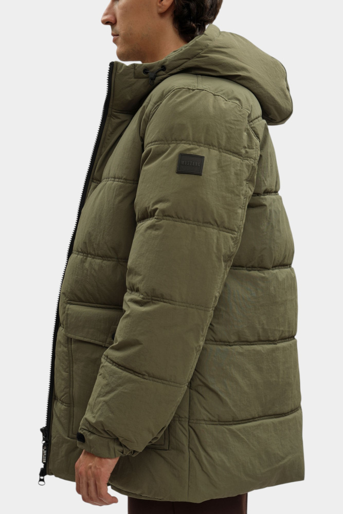 1016896 Куртка тёплая Mustang Зеленый