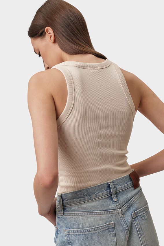 Майка Calvin Klein Jeans Бежевый