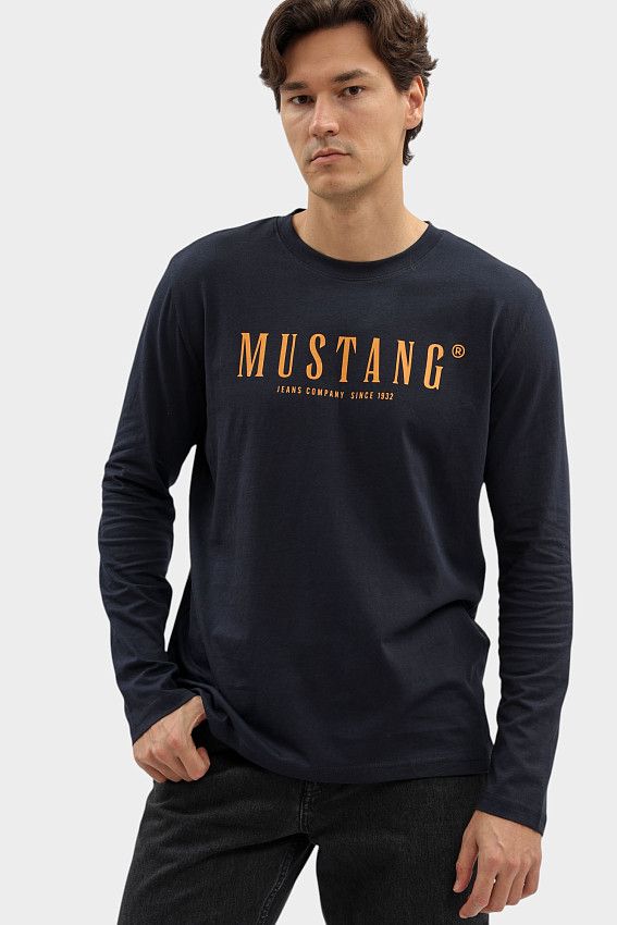Лонгслив Mustang Синий