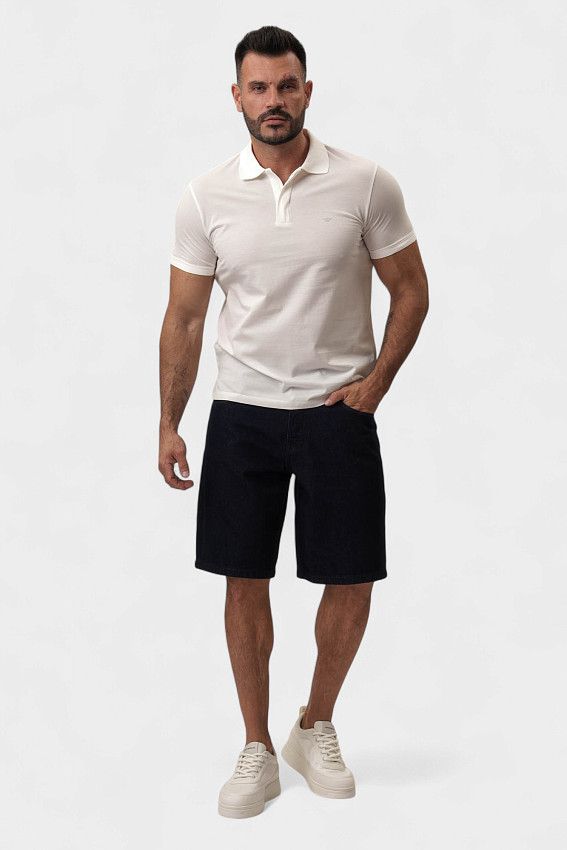 Поло Emporio Armani Белый