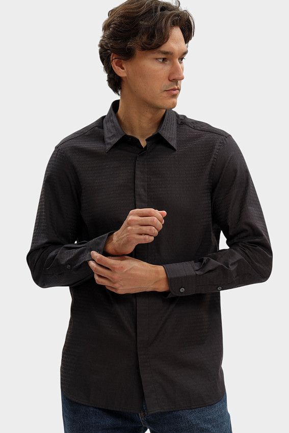 Рубашка Emporio Armani Черный