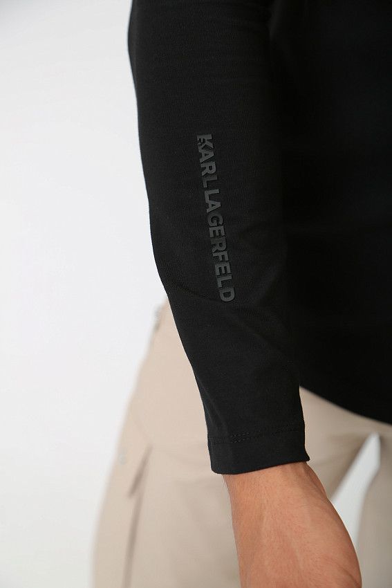 Лонгслив Karl Lagerfeld Черный