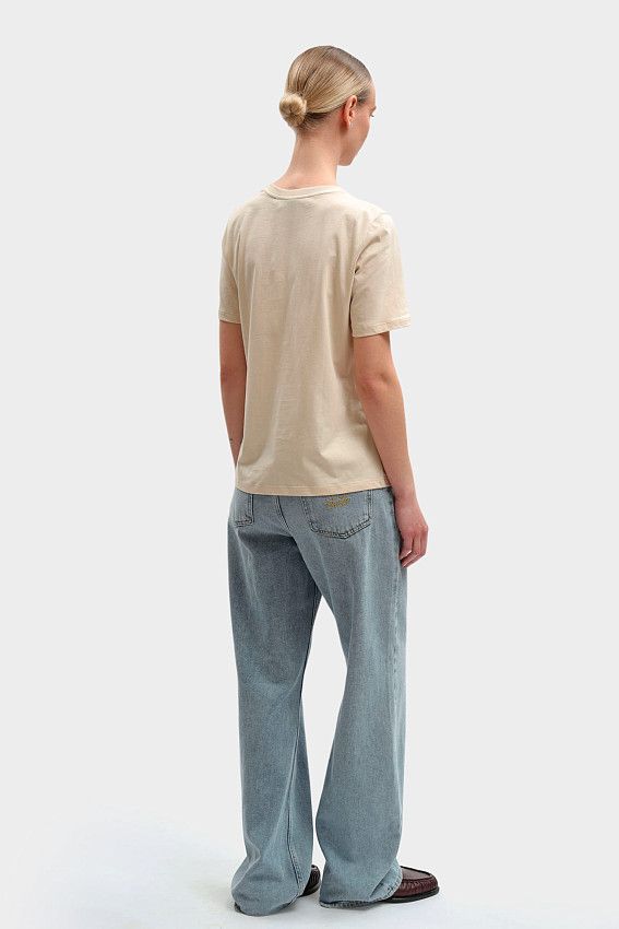 Футболка Trussardi Бежевый