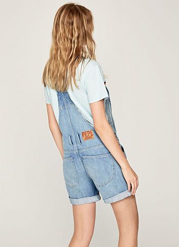 Полукомбинезон джинсовый Pepe Jeans