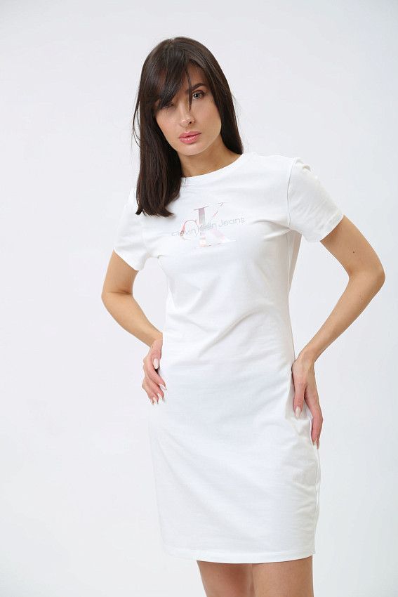 Платье Calvin Klein Jeans Белый