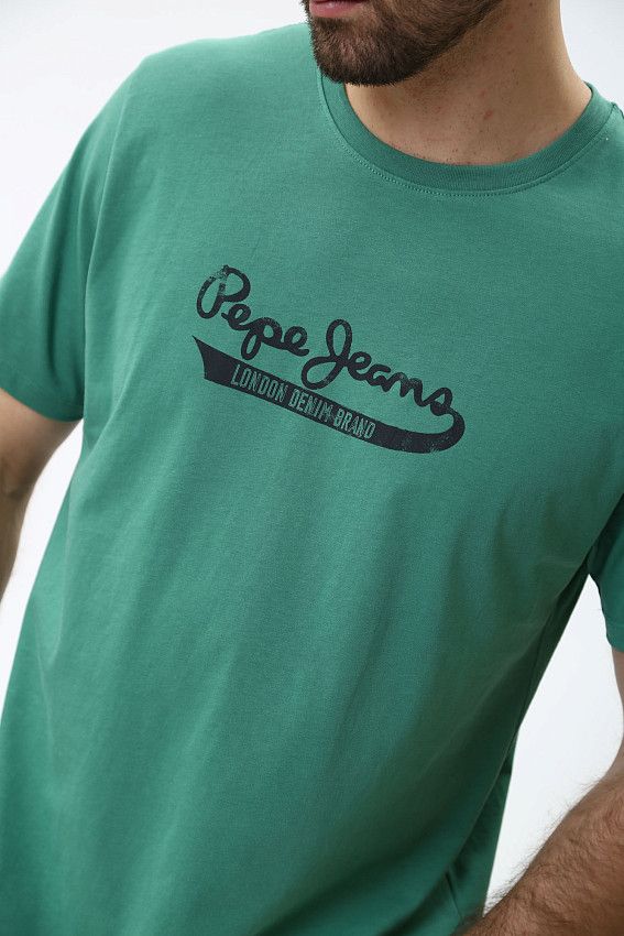 Футболка Pepe Jeans Зеленый