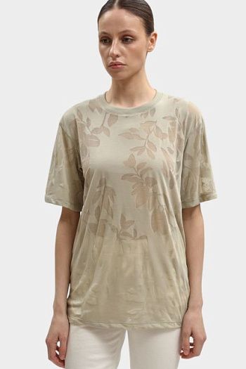 Футболка из хлопка Armani Exchange