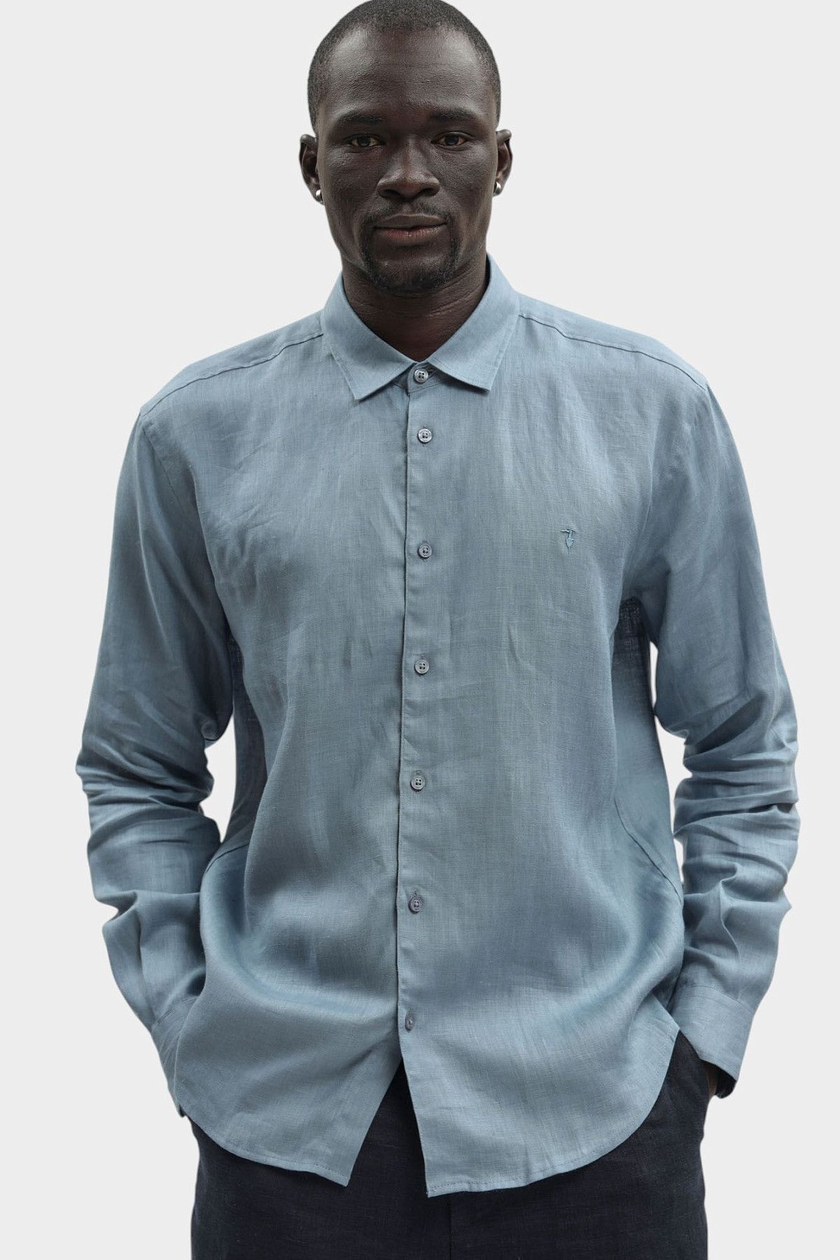 Рубашка Trussardi Синий