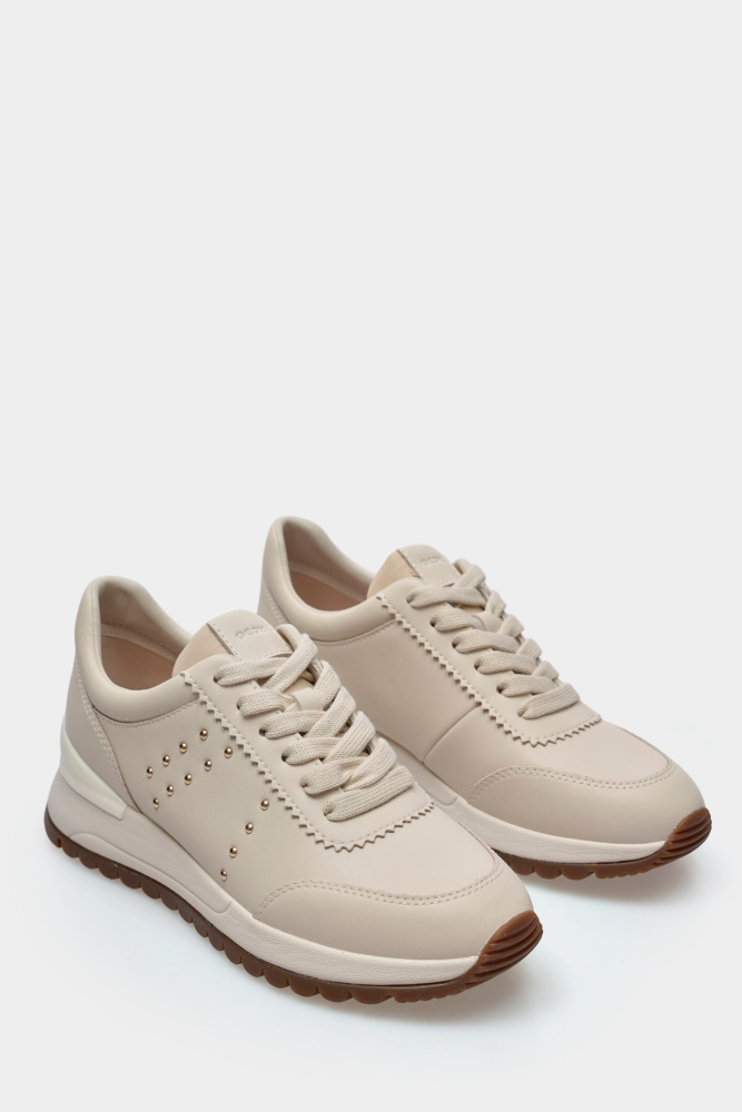 D6500B09B11 Кроссовки Geox Бежевый