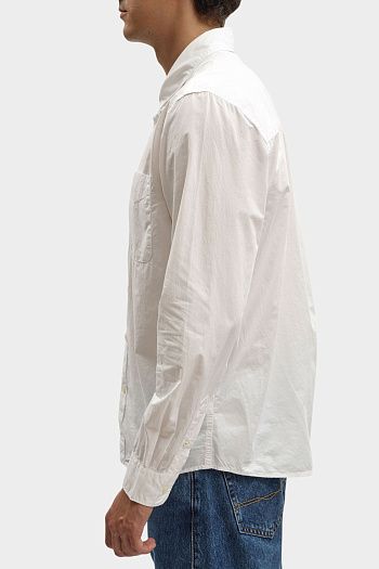 Рубашка хлопковая белая Pepe Jeans