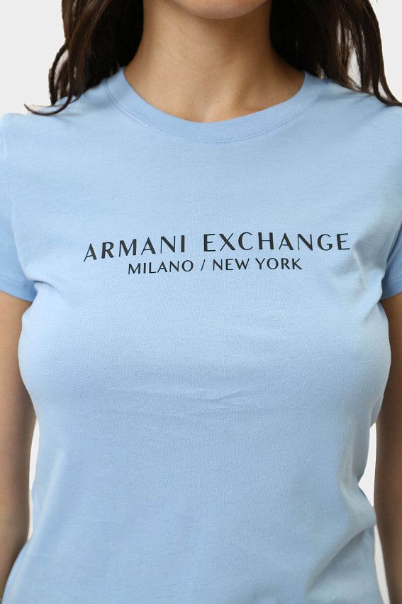 Футболка Armani Exchange Голубой