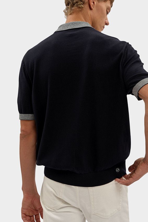 Поло Armani Exchange Синий