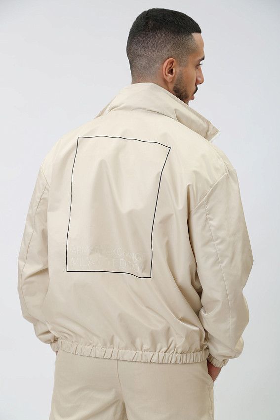 Ветровка двусторонняя Armani Exchange Белый