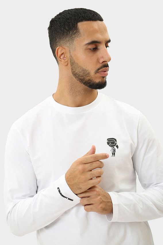 Лонгслив Karl Lagerfeld Белый