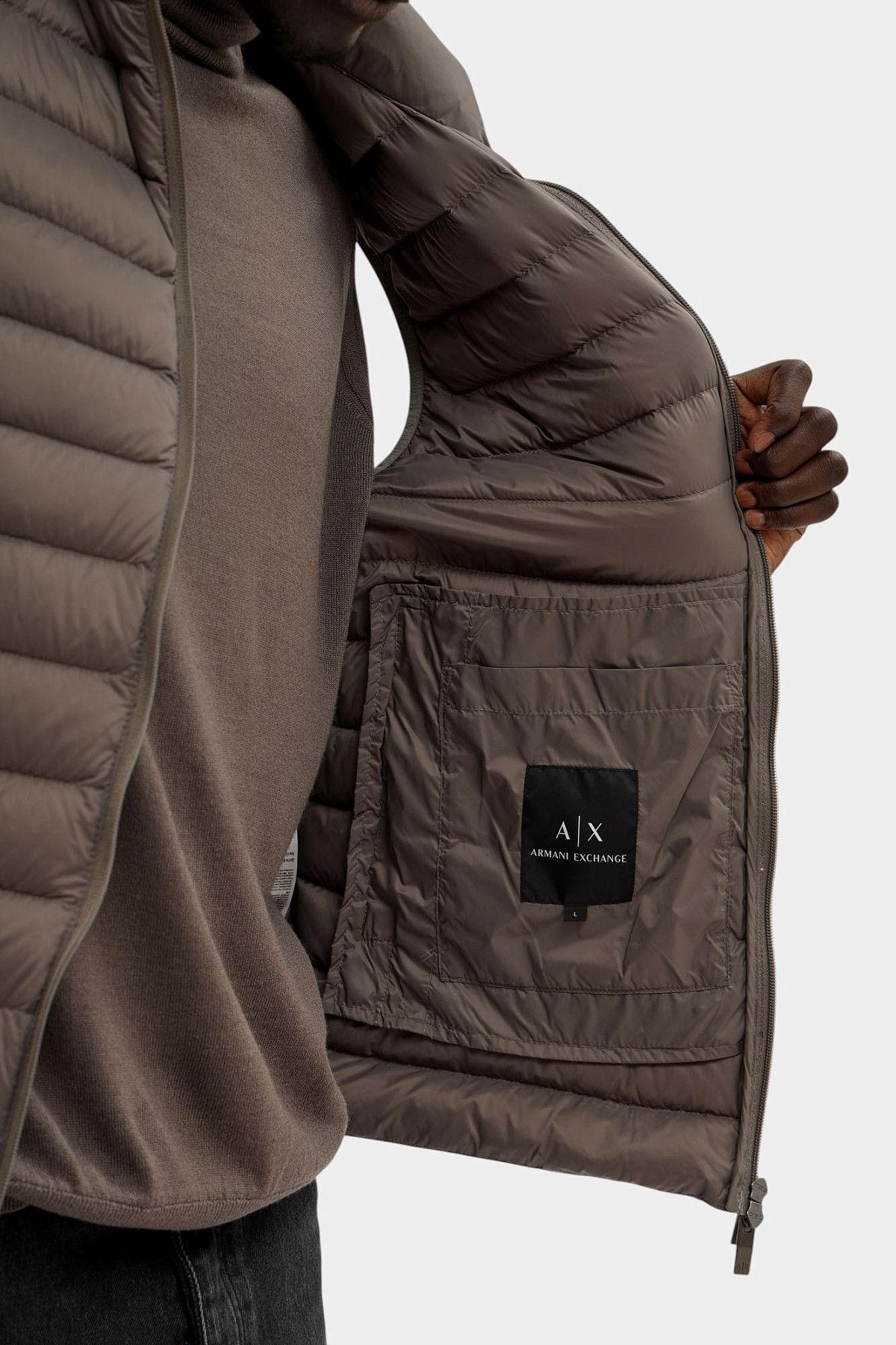 Жилет утепленный Armani Exchange Серый