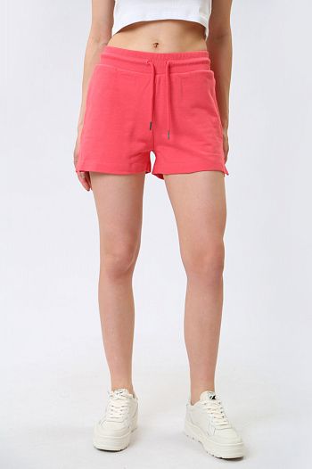 Шорты хлопковые красные Pepe Jeans