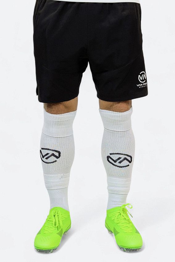 Футбольные гетры обрезки Van Mich Спорт Белый