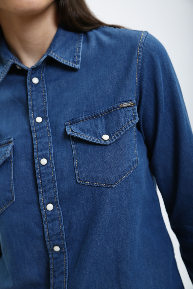 PL304738HT8..000 рубашка с длинным рукавом pepe jeans 