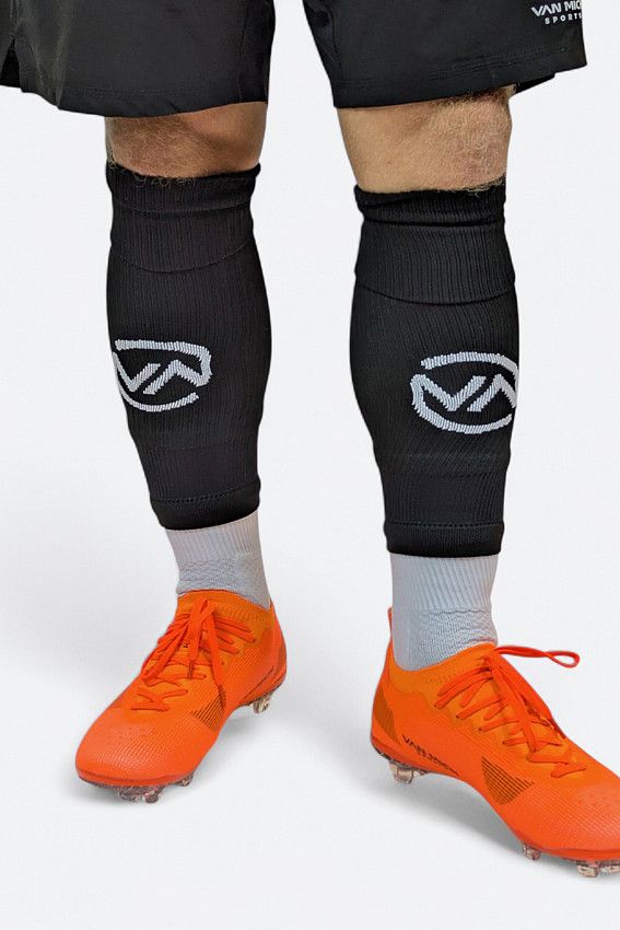 Футбольные гетры обрезки Van Mich Спорт Черный