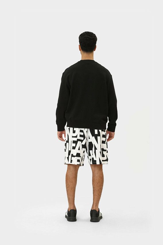 Шорты трикотажные Armani Exchange Черный