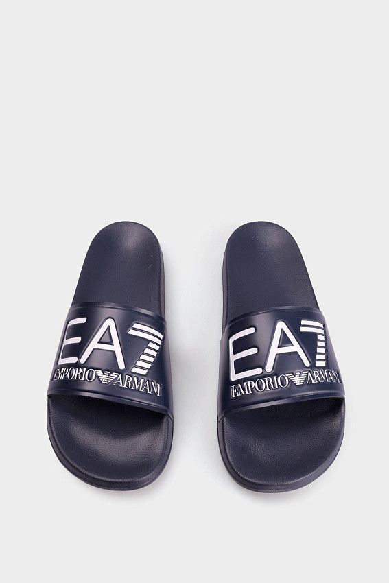 Шлепки EA7 Синий